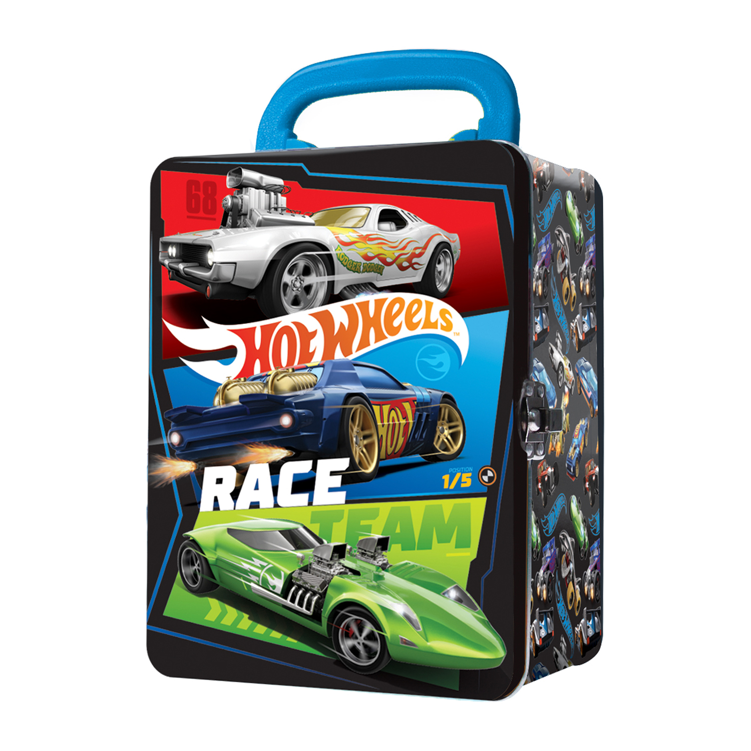 Кейс для хранения машинок Hot Wheels HWCC2 черно-зеленый купить по цене  1349 ₽ в интернет-магазине Детский мир