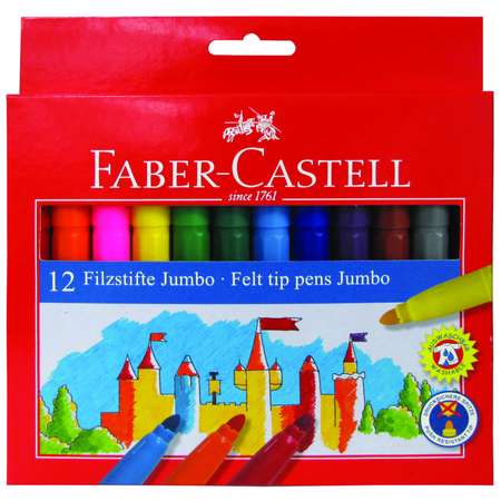 Фломастеры Faber Castell Замок Jumbo 12 шт 554312