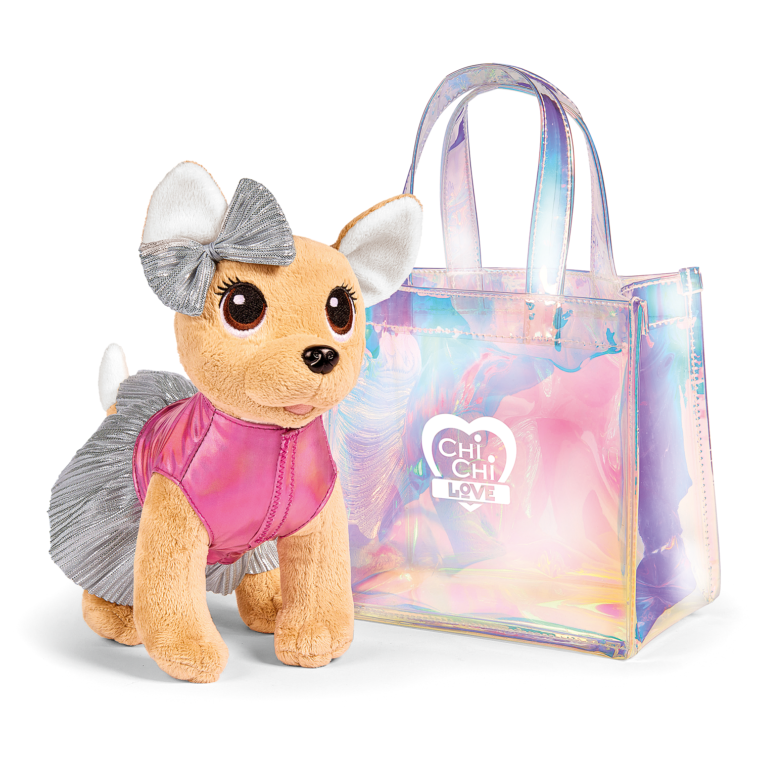 Мягкая игрушка Сhi Chi Love Плюшевая собачка 20 см в прозрачной сумочке 5893432-МП - фото 2