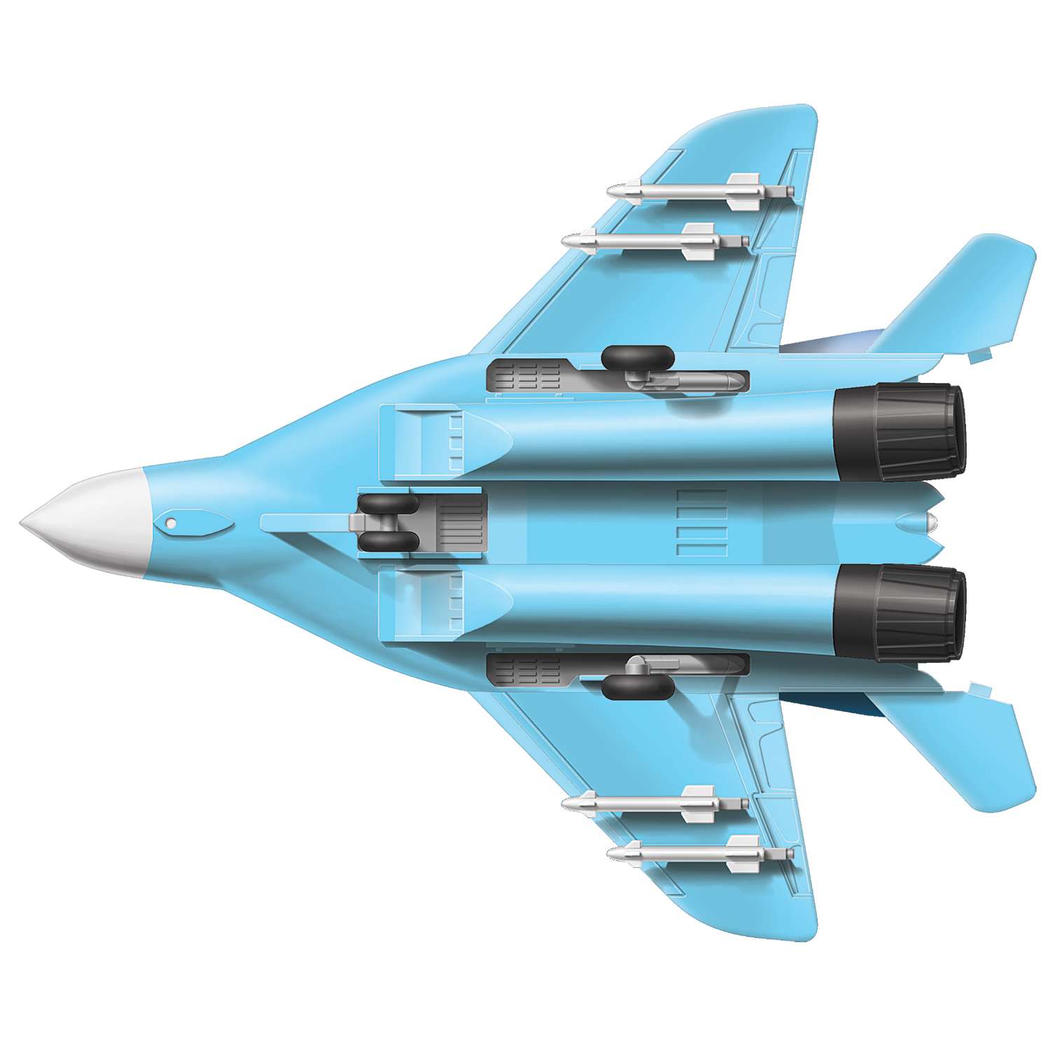 Модель сборная Звезда Российский самолёт истребитель 5210 - фото 6