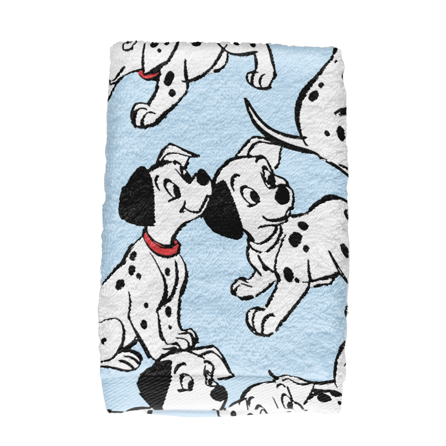 Полотенце детское 101 Dalmatians Дисней голубой р. 60*140 - фото 1