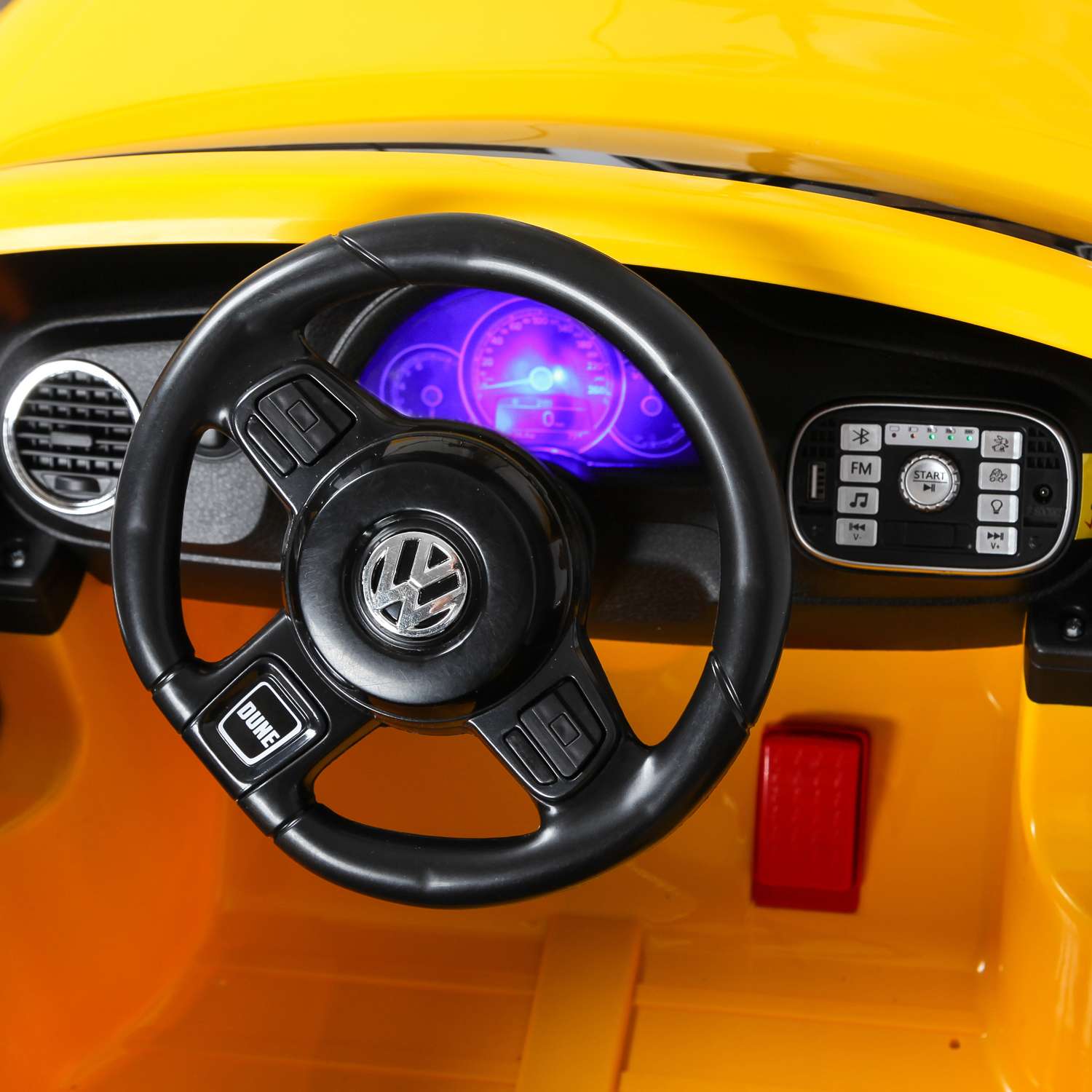 Электромобиль Kreiss РУ Volkswagen Beetle Dune 8210140-2AR - фото 17