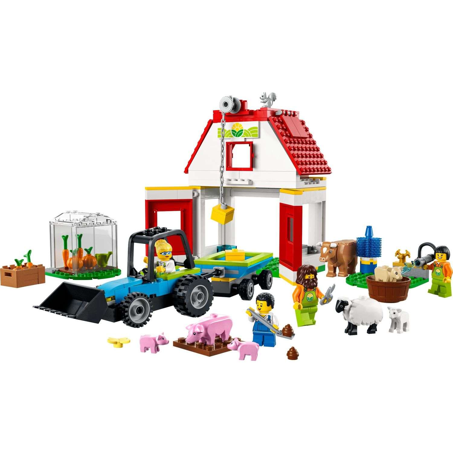 Конструктор LEGO City Амбар и животные 60346 - фото 2