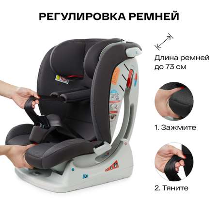 Автокресло Happy Baby Sandex graphite