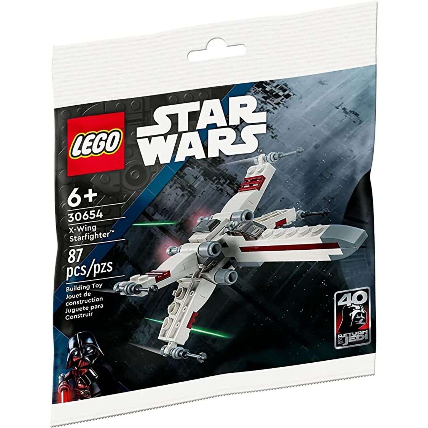 Конструктор LEGO Star Wars X-wing Starfighter 30654 - фото 1