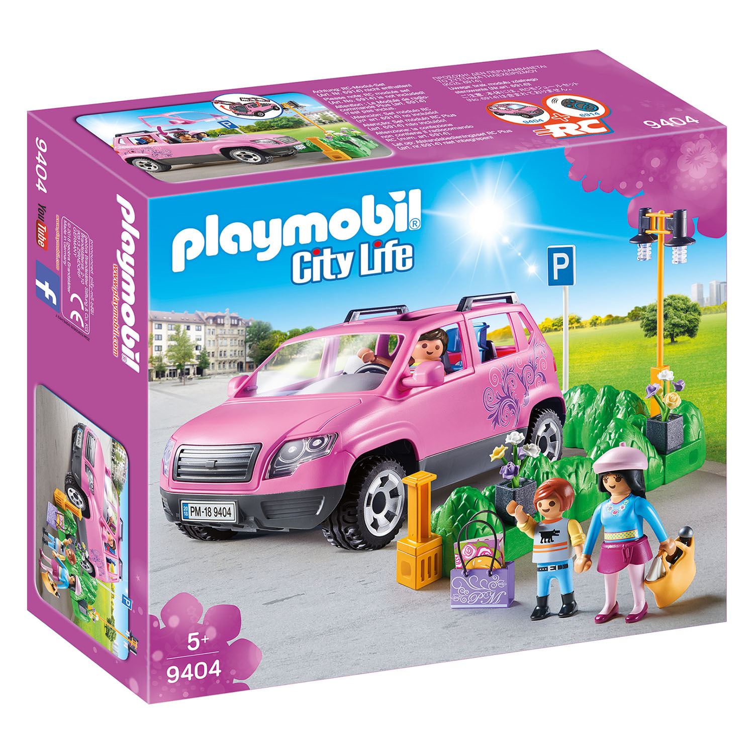 Конструктор Playmobil City Life Семейный автомобиль 9404pm купить по цене  999 ₽ в интернет-магазине Детский мир