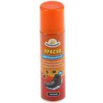 Аэрозоль-краска для обуви Pregrada для изделий из гладкой кожи с водоотталкивающим эффектом черная 250 мл