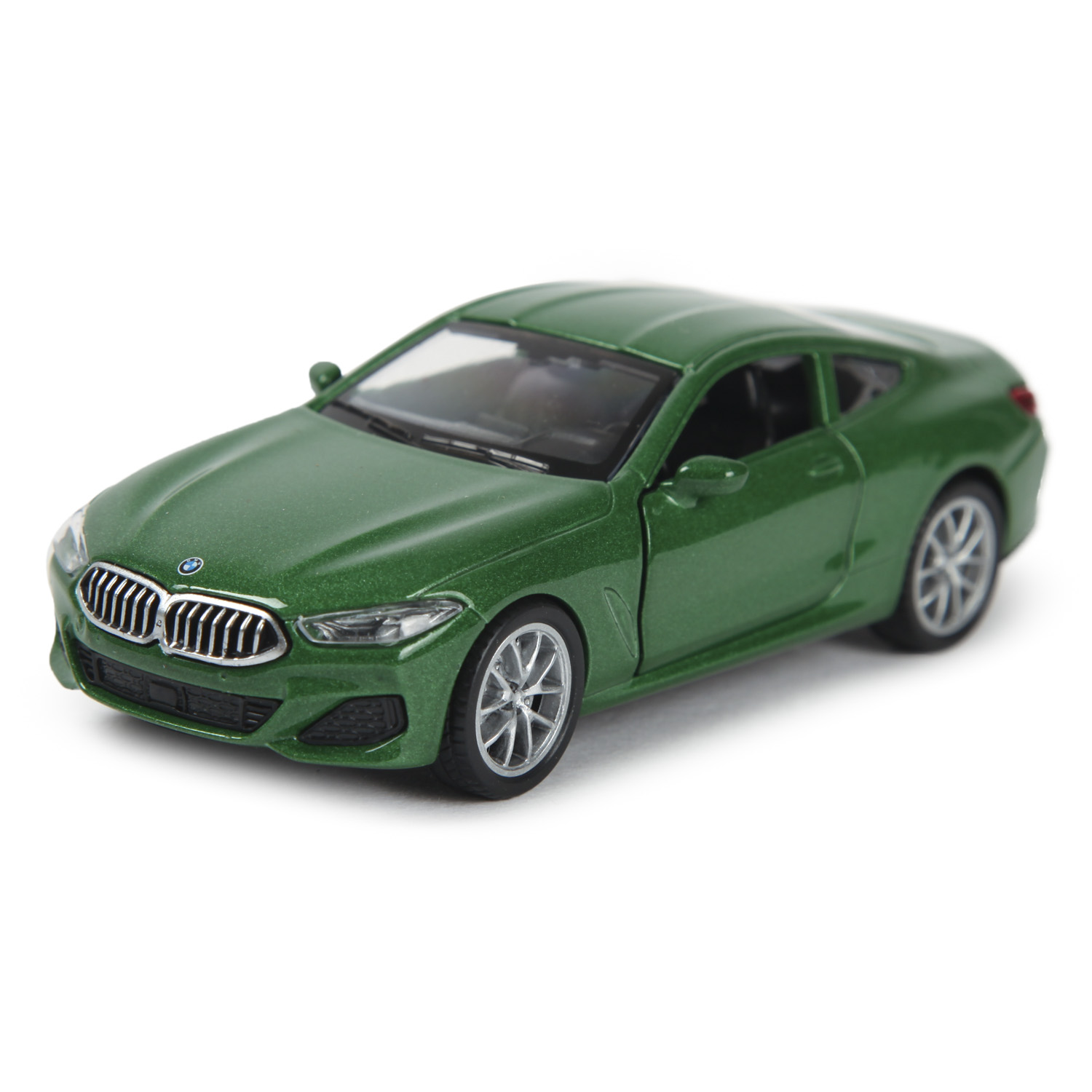 Автомобиль MSZ BMW 1:43 инерционный зеленый 67340 - фото 4