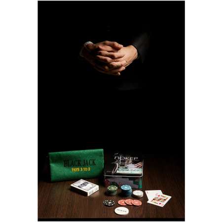 Набор для игры в покер Black one Профессиональный набор