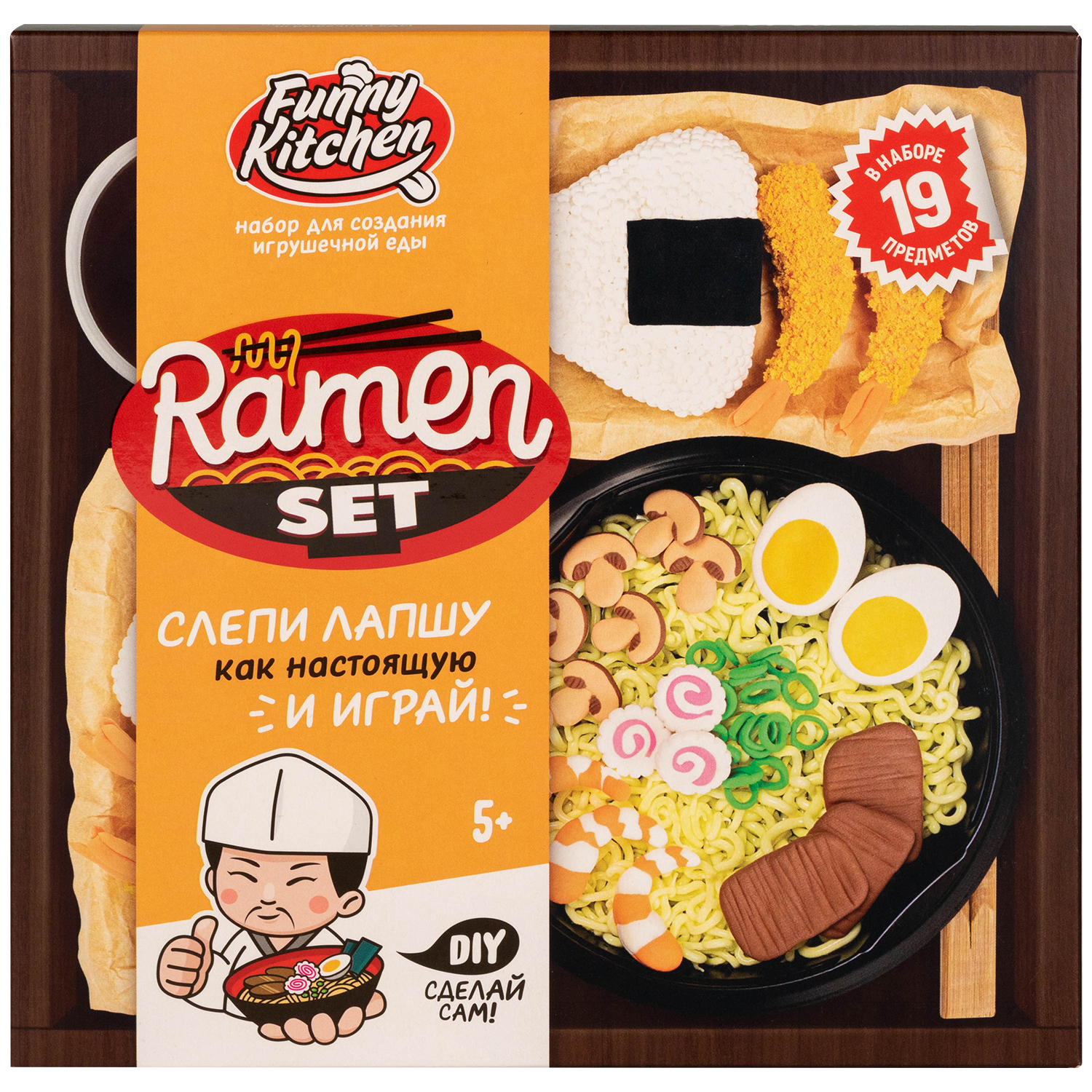 Игрушка в наборе Funny Kitchen Ramen set SS500-40217 купить по цене 699 ₽ в  интернет-магазине Детский мир