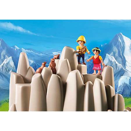 Конструктор Playmobil Кристальное озеро Зимняя страна чудес Хайди