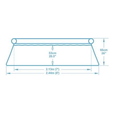 Бассейн Bestway Fast Set 57265