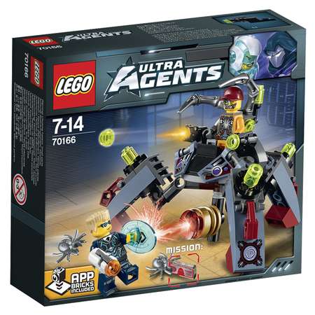 Конструктор LEGO Agents Внедрение Шпионов (70166)