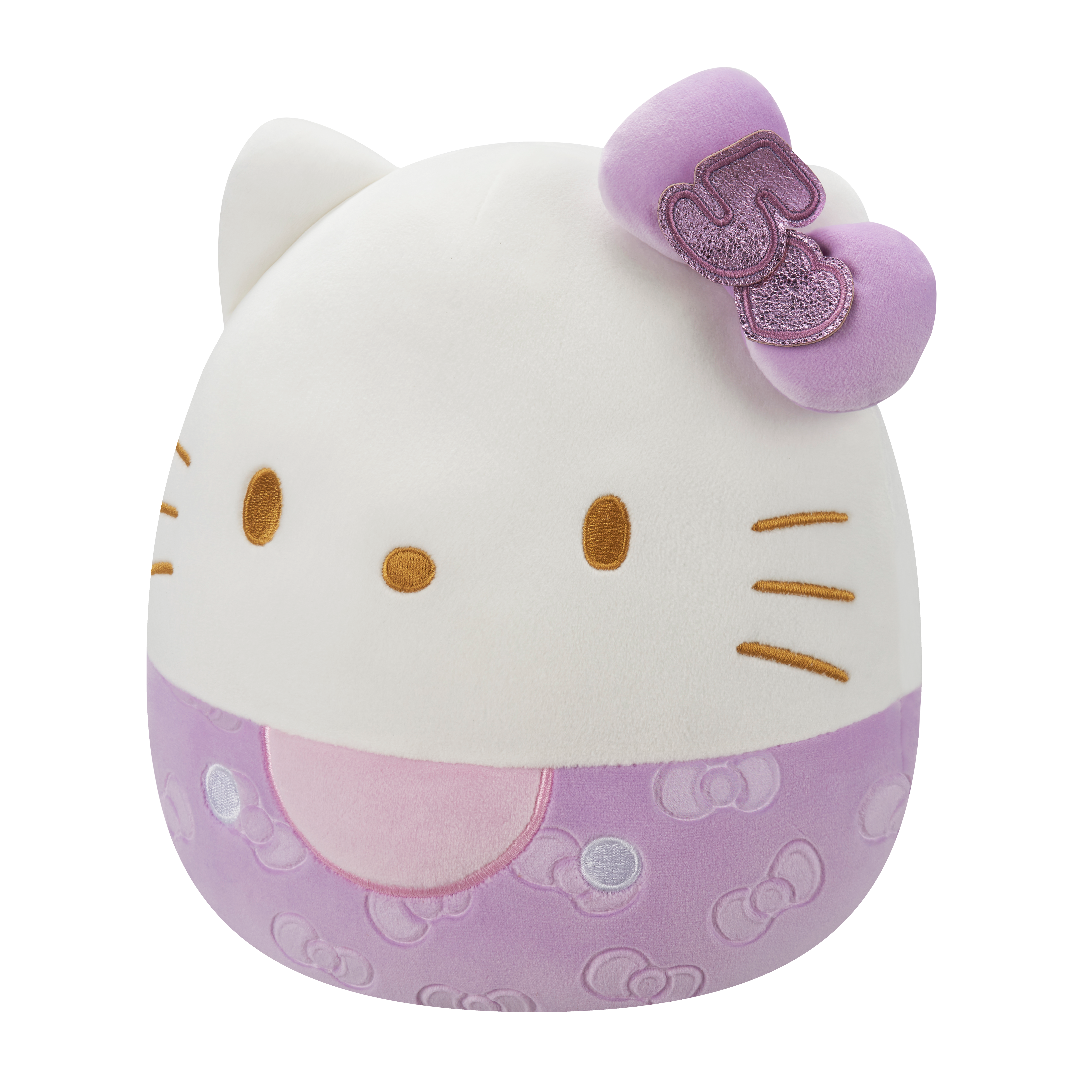 Игрушка мягкая Squishmallows Сиреневая китти - фото 2