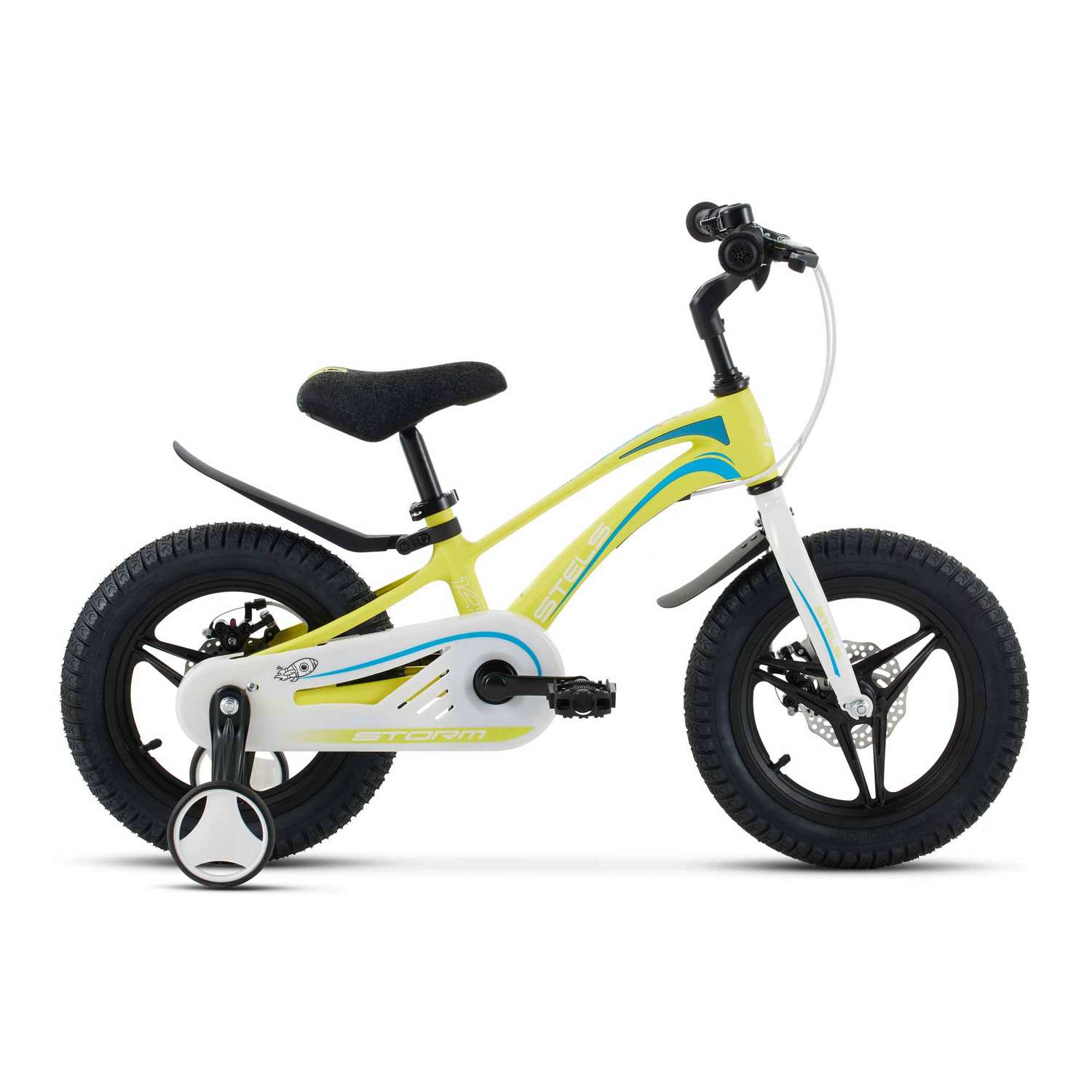 Велосипед детский STELS Storm MD 14 Z010 7.8 Желтый 2024 - фото 4