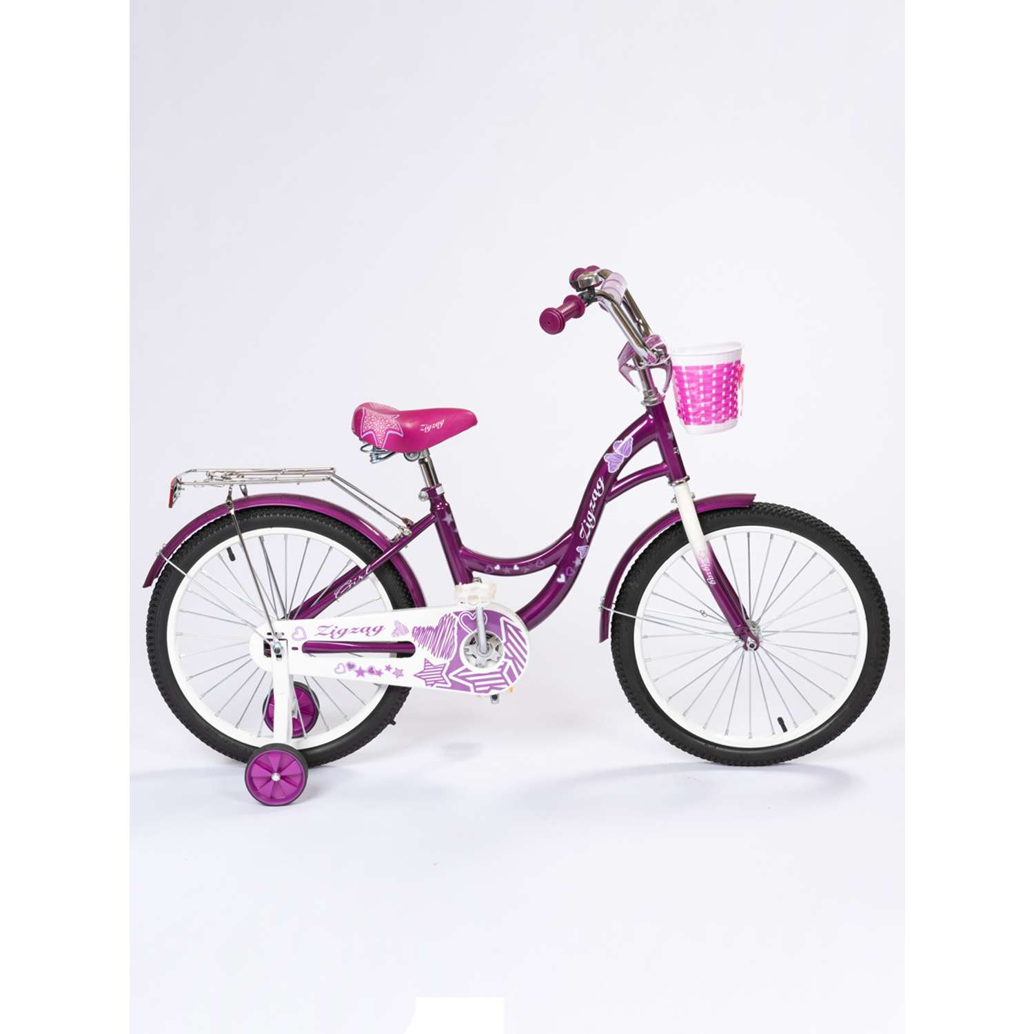 Велосипед ZigZag GIRL фиолетовый 18 дюймов - фото 3