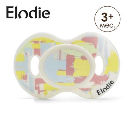 Пустышка Elodie от 3 месяцев силиконовая Pastel Braids