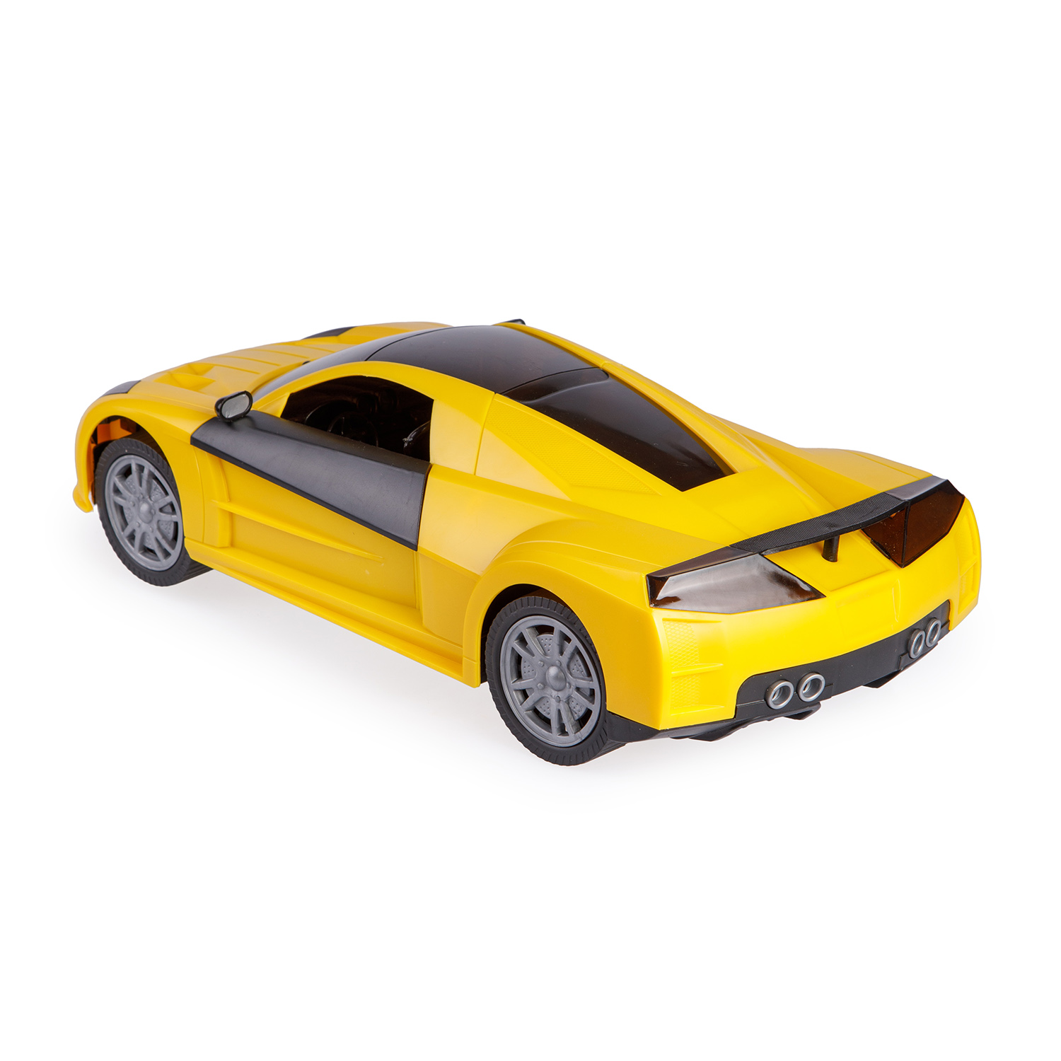 Машина Юг-Пласт Гонка 45 Ferrari желтая черная 7053/желтая/черная - фото 7