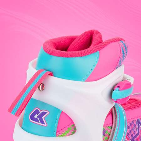 Раздвижные роликовые коньки Sport Collection Fantastic Pink размер XS 25-28