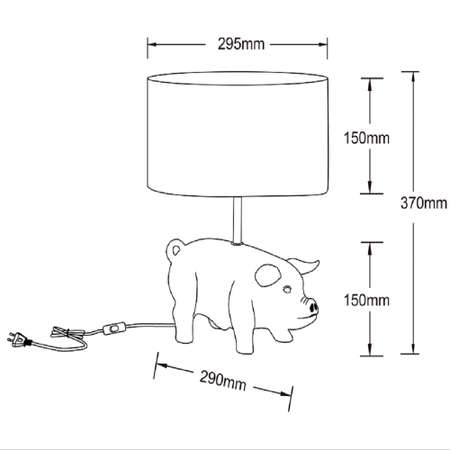 Настольная лампа ARTE LAMP Procyon A4039LT-1GO