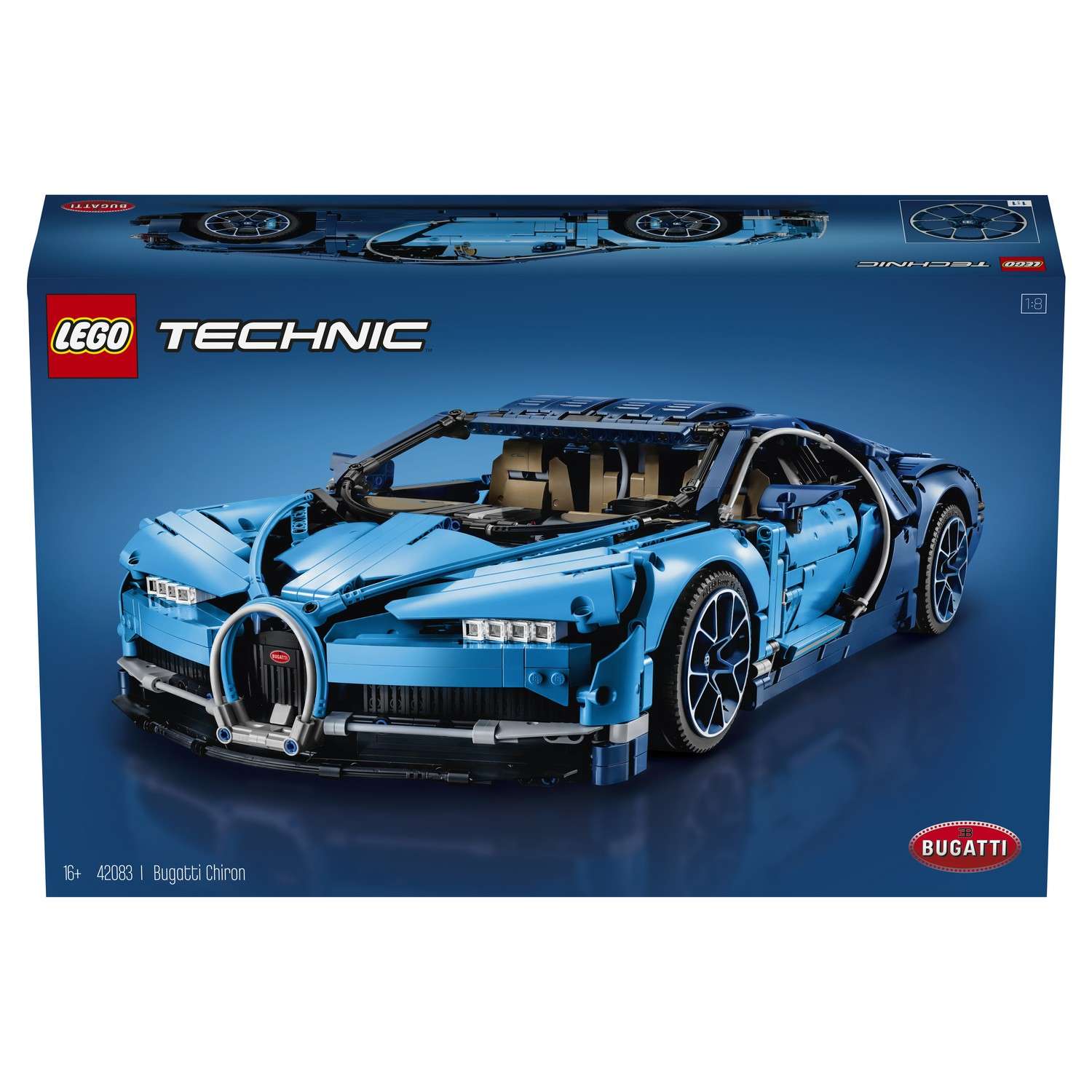 Конструктор LEGO Technic Bugatti Chiron 42083 - фото 2