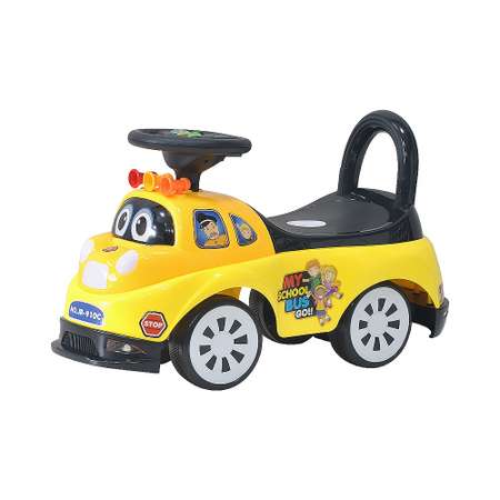 Детская каталка EVERFLO Happy car ЕС-910 yellow