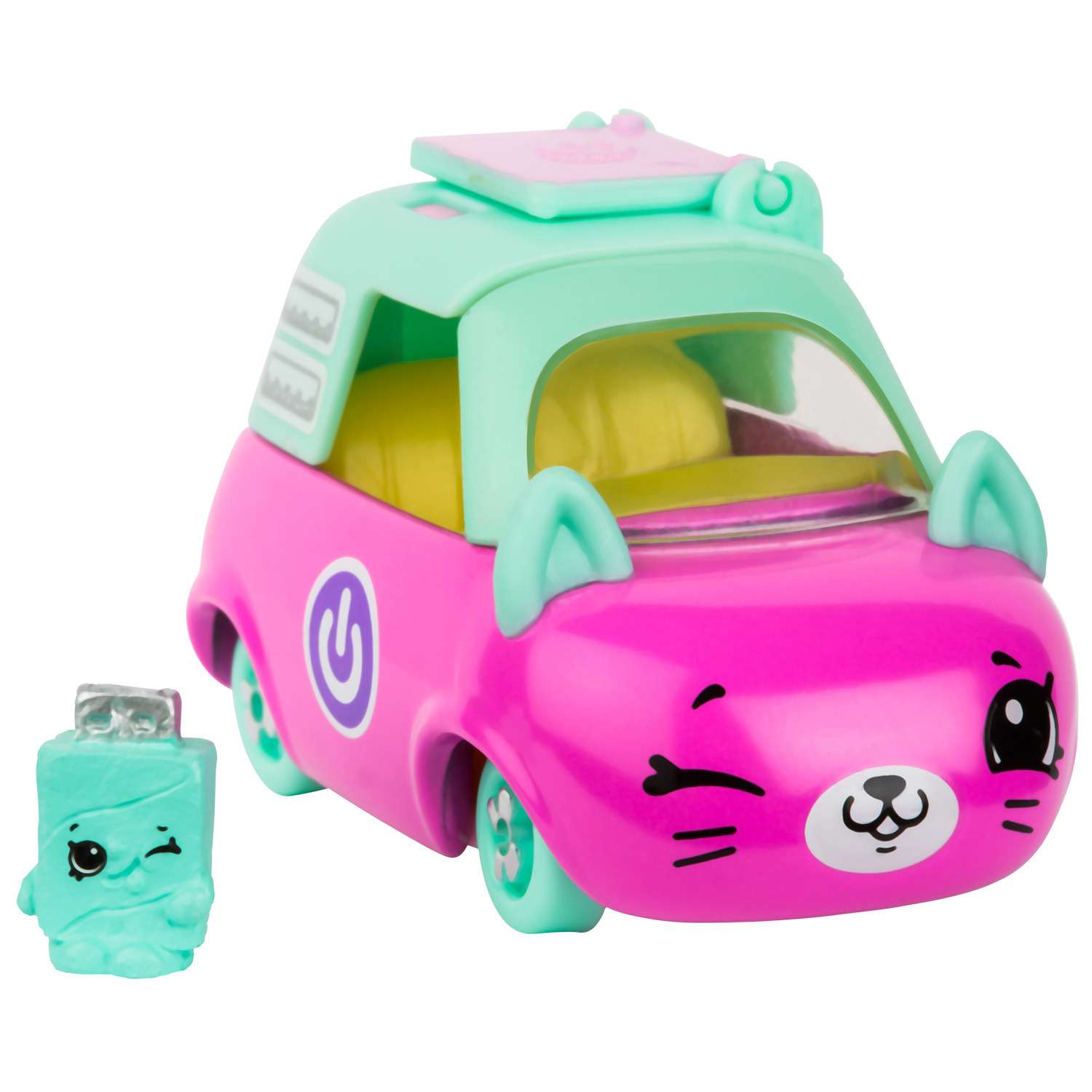 Машинка Cutie Cars с мини-фигуркой Shopkins S3 Лэптоп Лимо 57113 - фото 1
