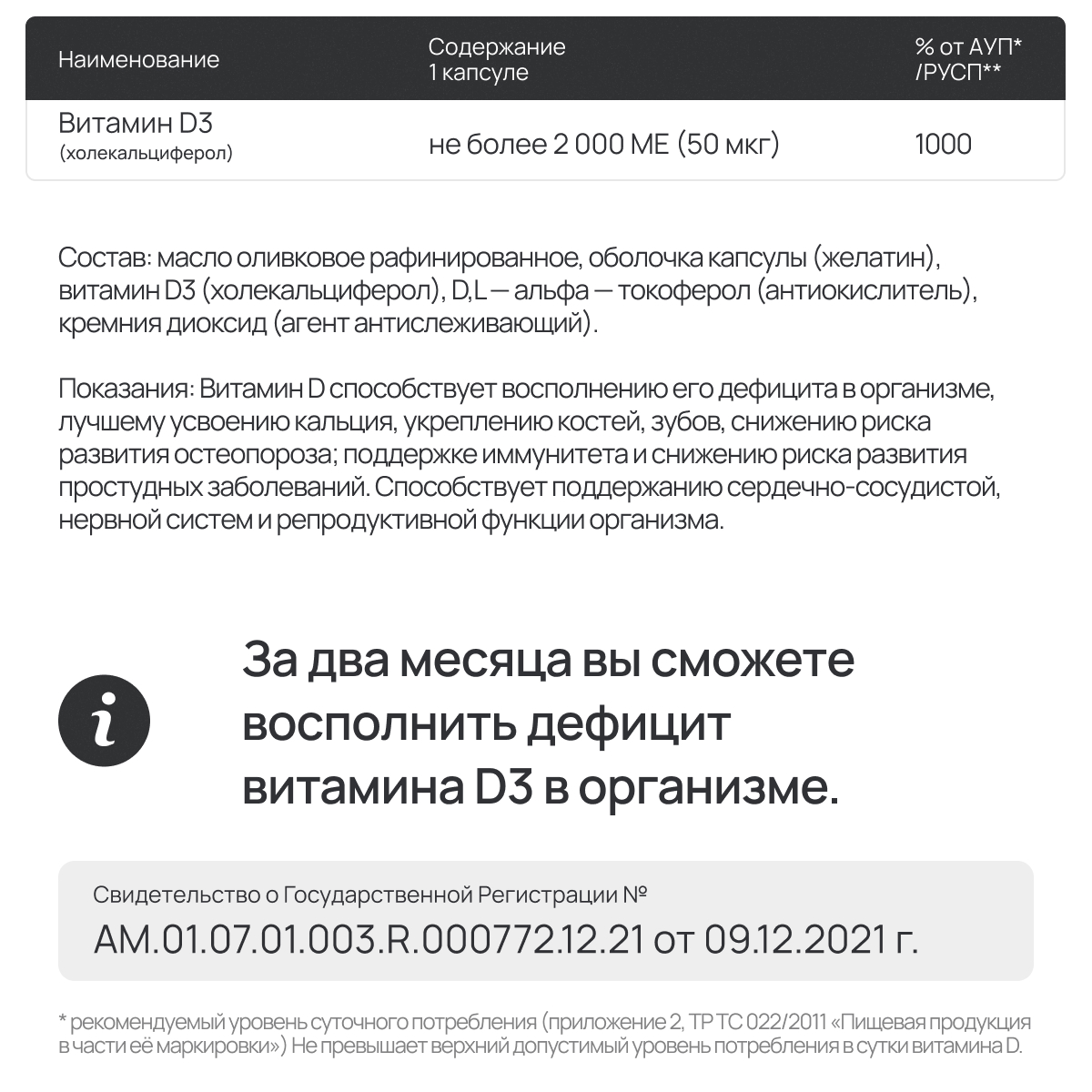 Витамин д3 2000 МЕ Zolten Tabs витаминный комплекс для женщин и мужчин 60  капсул купить по цене 662 ₽ в интернет-магазине Детский мир