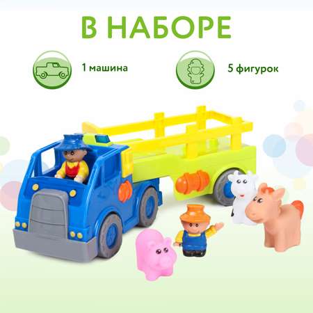 Игрушка интерактивная BabyGo Машина фермера YS284940