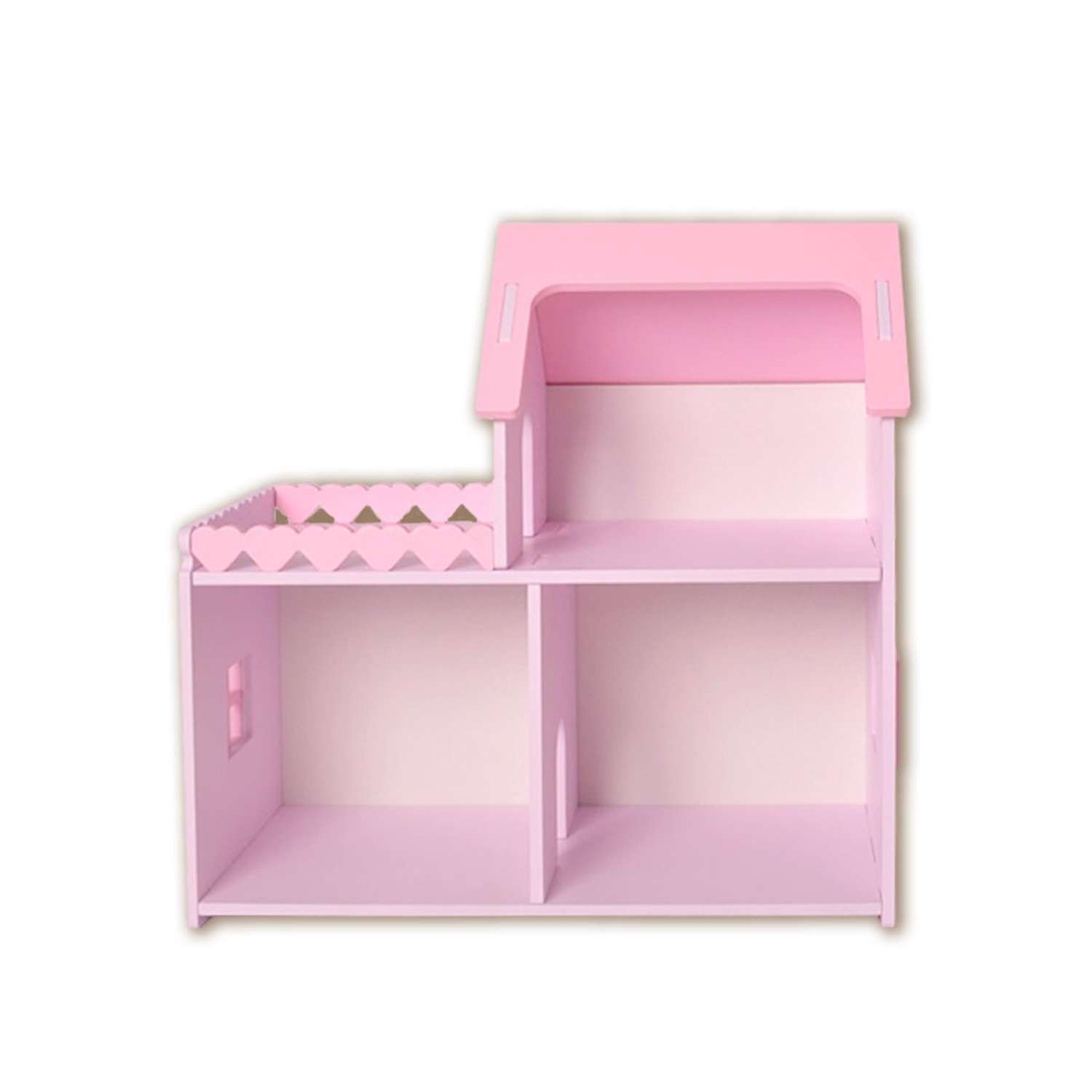 Кукольный домик Мини лиловый Pema kids Лилово-розовый. Материал МДФ МиниЛил-Роз - фото 3
