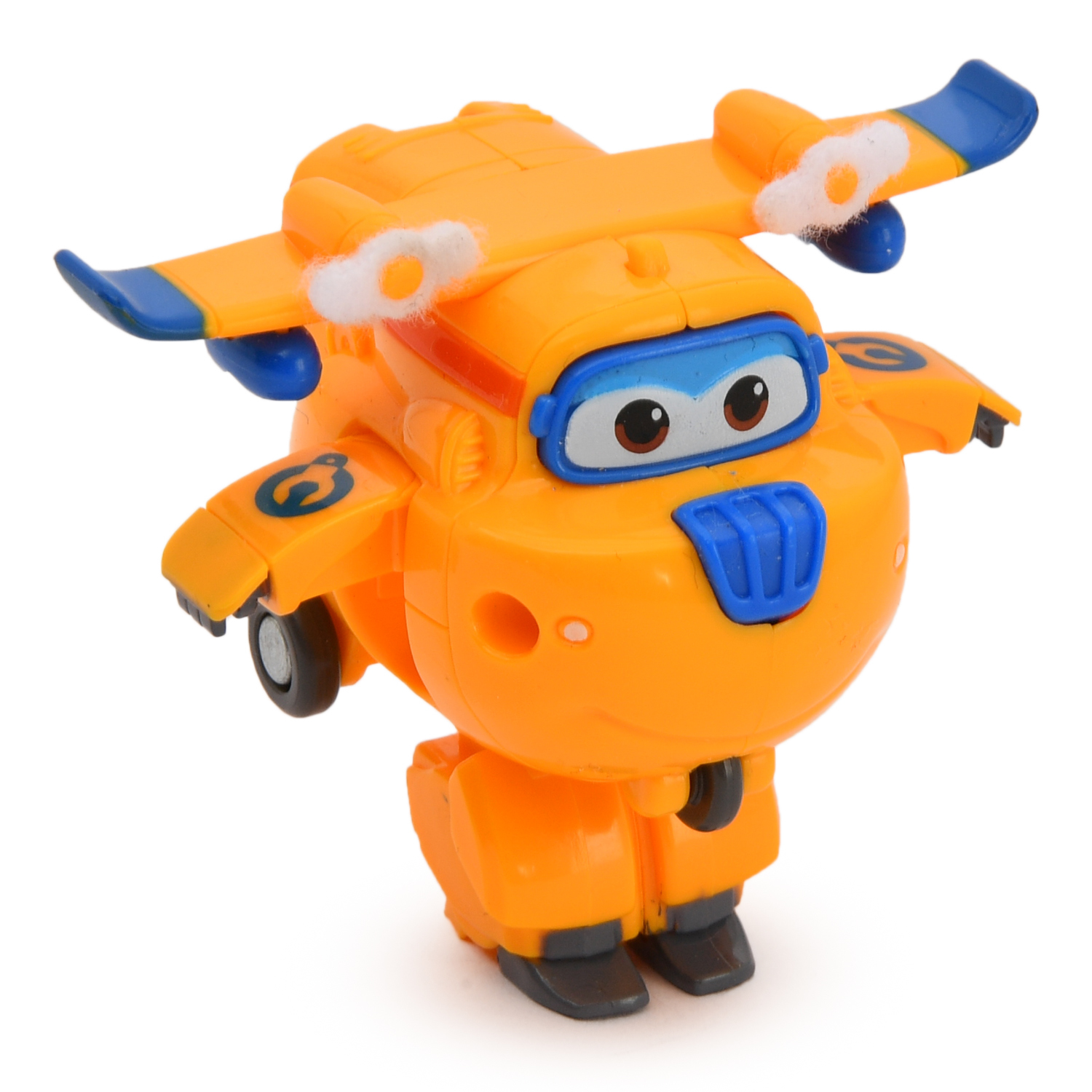 Автомобиль Super Wings Мини-трансформер Донни желтый YW710020 - фото 4