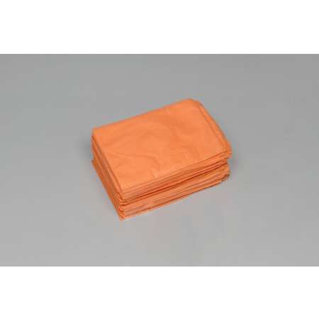 Простыни одноразовые Чистовье 200 х 70 оранжевые стандарт из спанбонда 20 штук