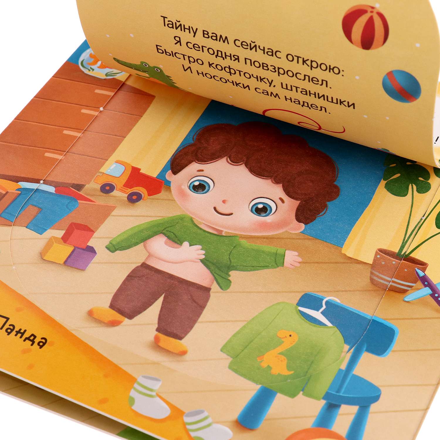 Первая книга малыша Sima-Land День малыша (3D+окошки+лабиринты) - фото 4