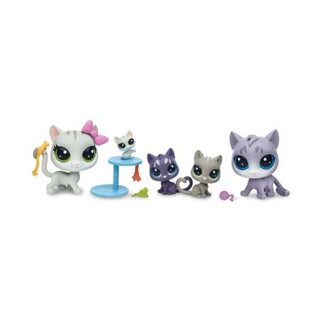 Набор игровой Littlest Pet Shop Большая семейка В9672