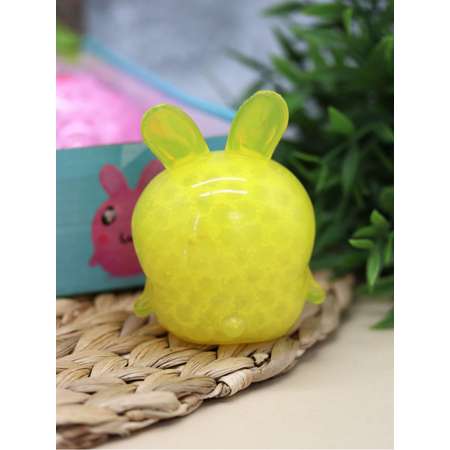 Мялка-антистресс iLikeGift Rabbit ball yellow