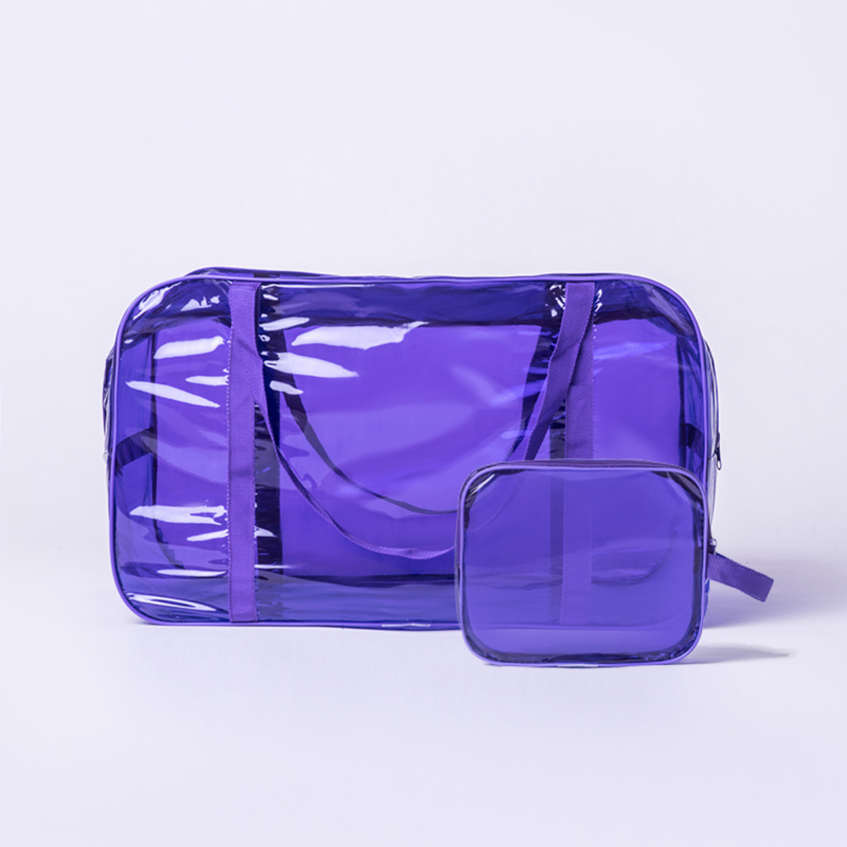 Набор для роддома Kinderbox Большая сумка + нессер. Цвет фиолетовый - фото 1