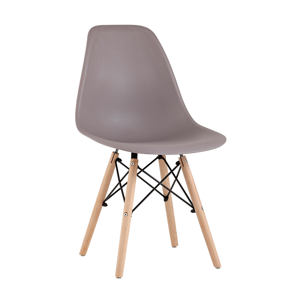 Стул Stool Group DSW Style dark grey - фото 1