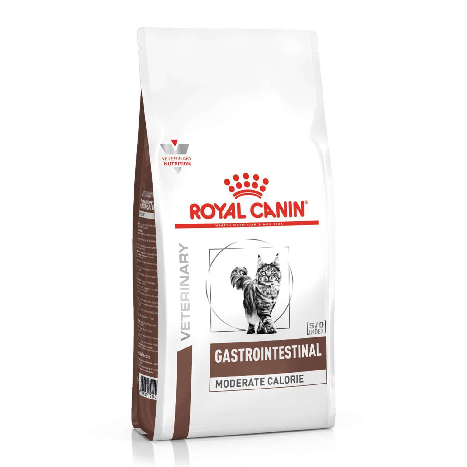 Корм для кошек ROYAL CANIN Veterinary Diet Gastrointestinal Moderate Calorie GIM 35 Feline при расстройствах пищеварения 2кг - фото 1