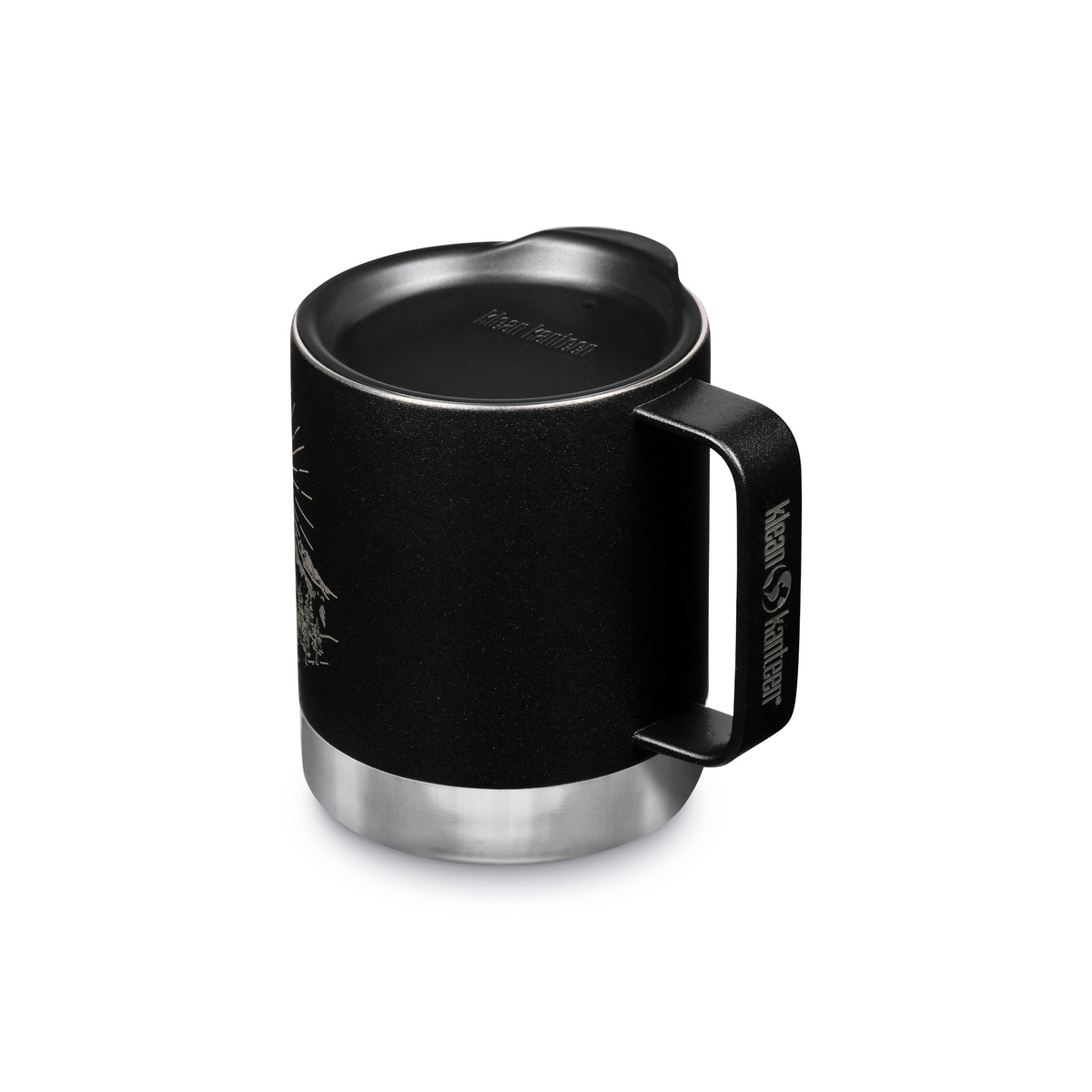 Термокружка Klean Kanteen Camp Mug 12oz Mountain Black 355 мл - фото 3