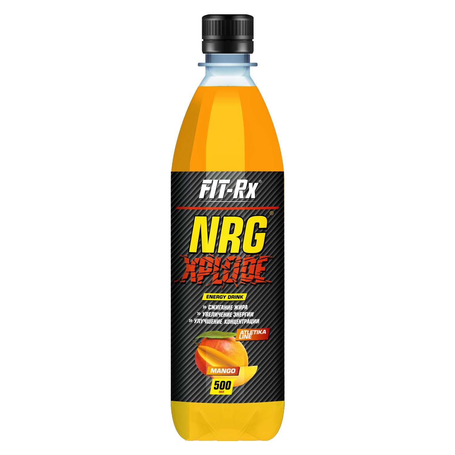 Напиток безалкогольный Fit-Rx NRG Xplode манго 500мл - фото 1