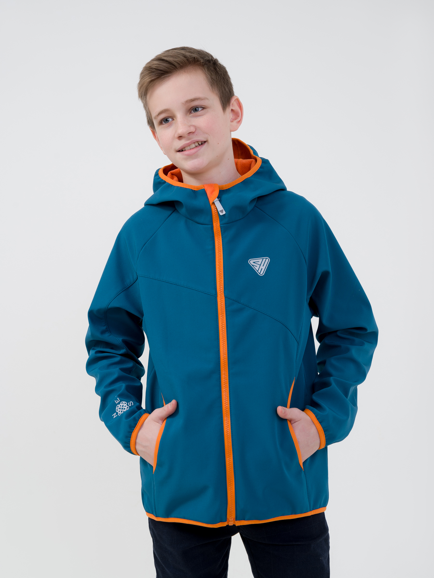 Куртка Sherysheff Куртка В19042Ф Атлантик/оранжевый - фото 1