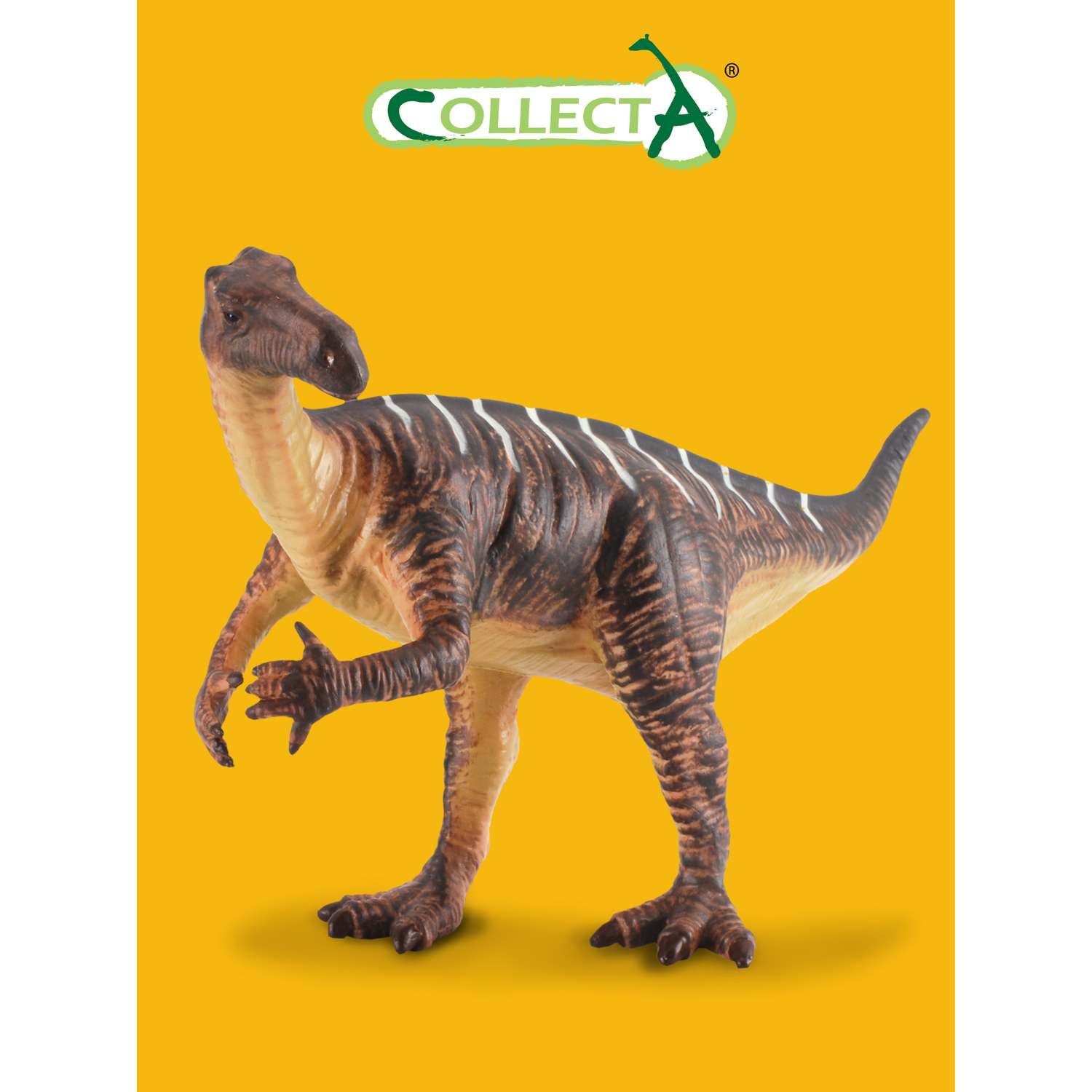 Фигурка динозавра Collecta Игуанодон коричневый - фото 1
