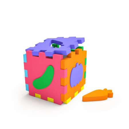 Кубик-сортер ElBascoToys Овощи