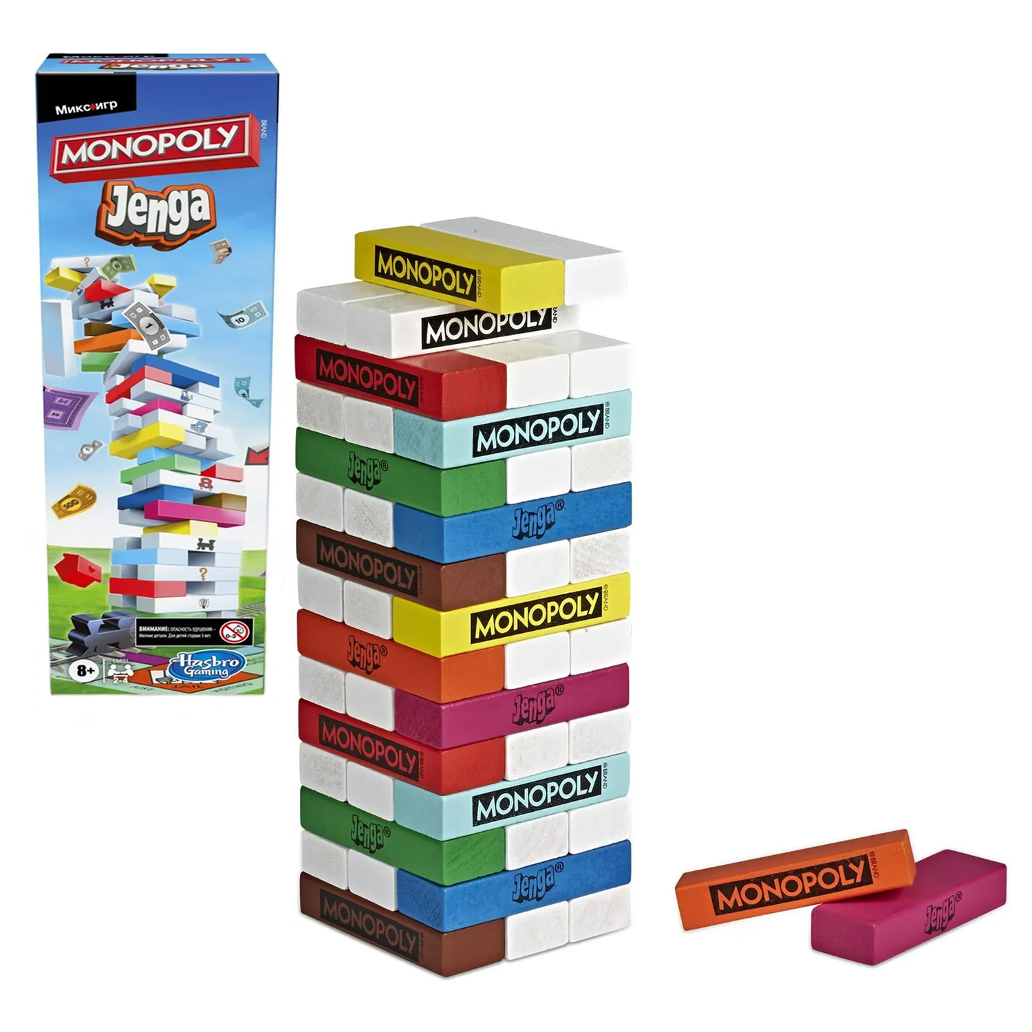 Игры настольные Hasbro Башня дженга Jenga - фото 3