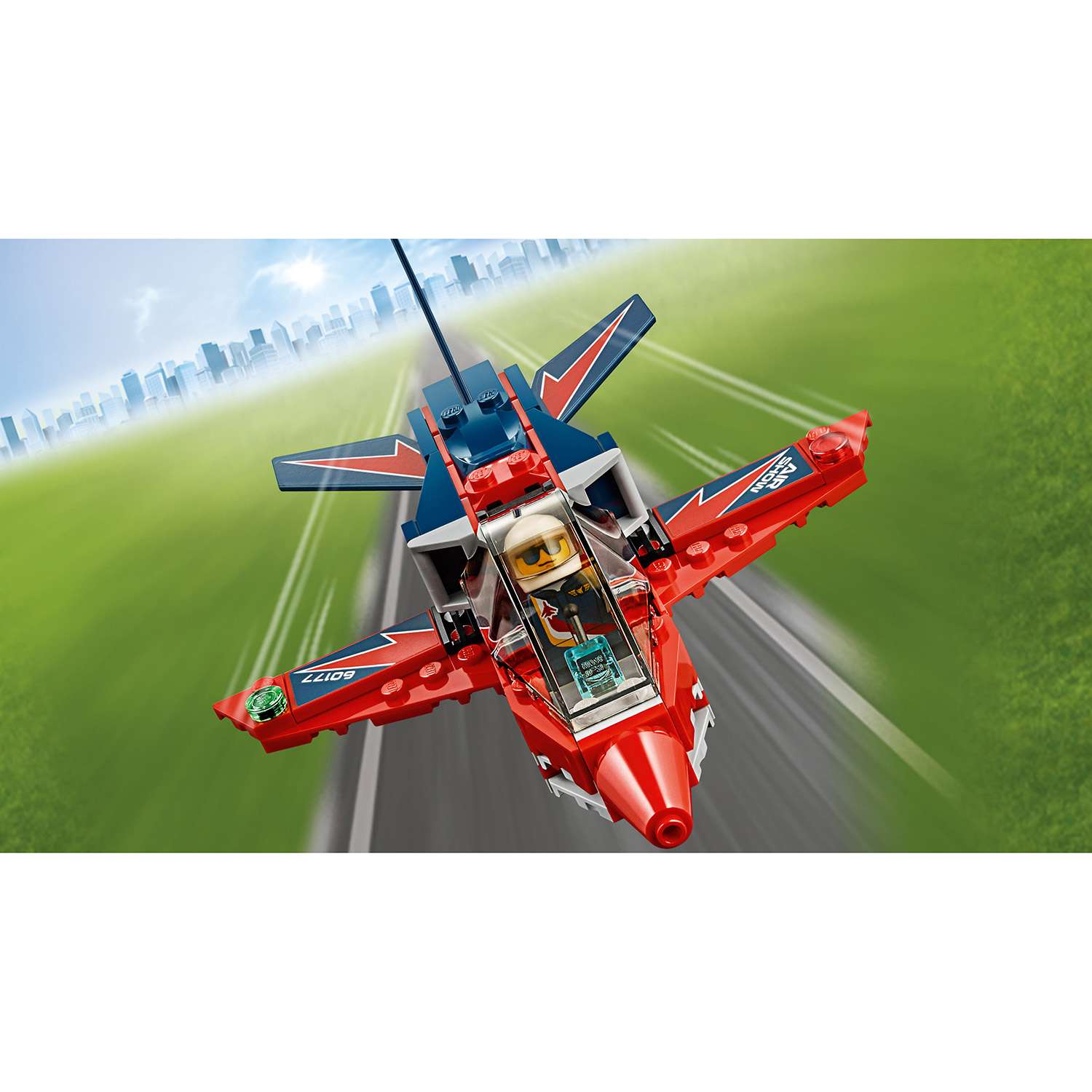 Конструктор LEGO Реактивный самолёт City Great Vehicles (60177) - фото 6
