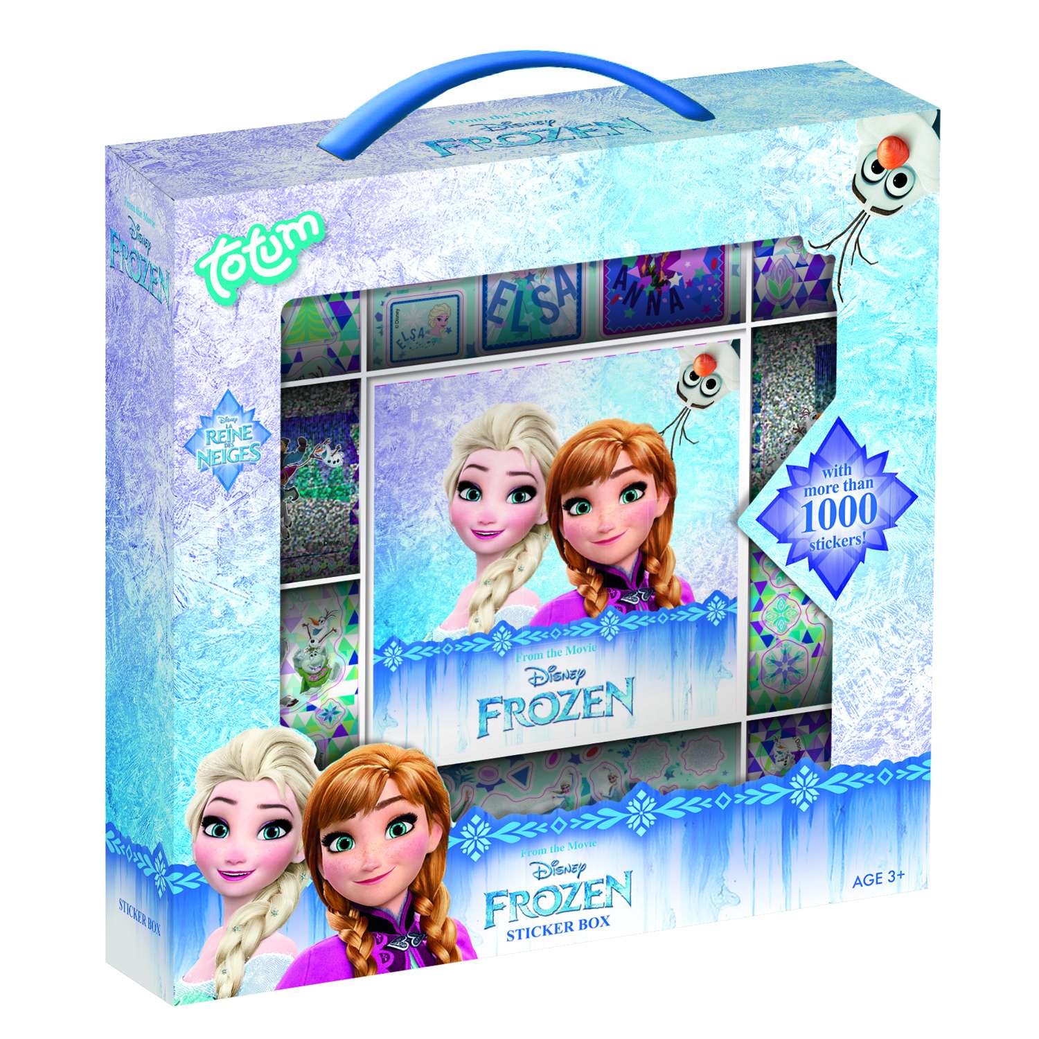 Набор TOTUM Totum Frozen sticker box 1000шт - фото 1