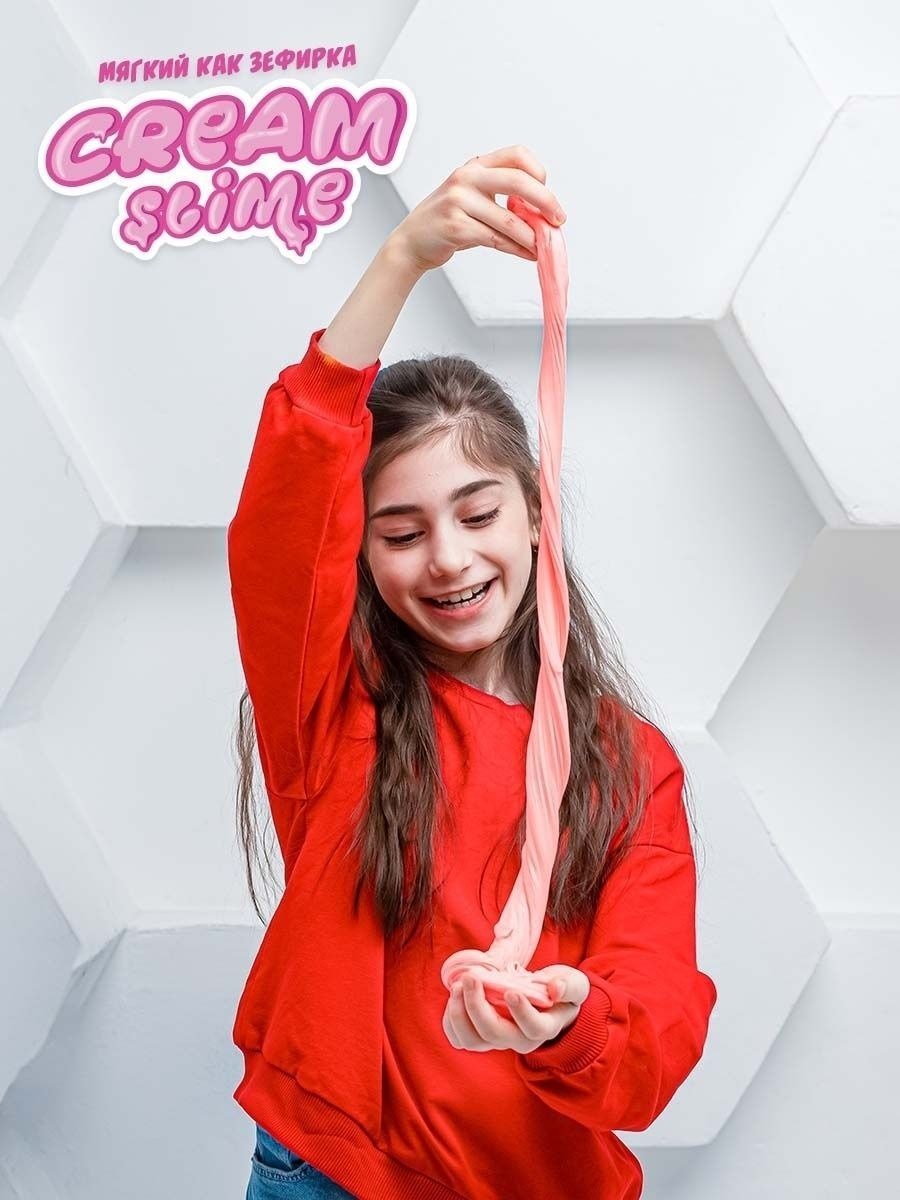 Слайм Slime Крем-клубника 250 г - фото 7