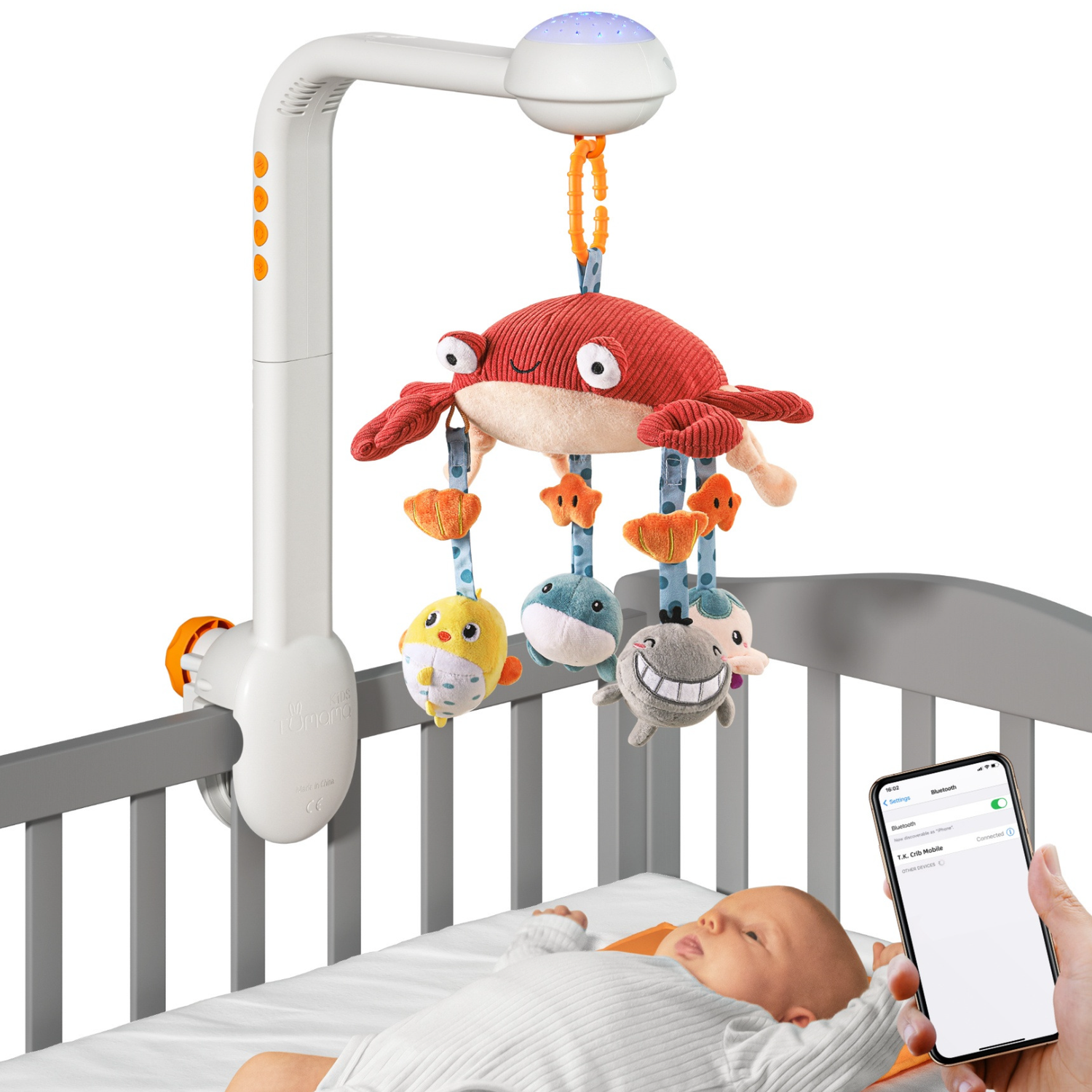 Мобиль на кроватку для новорожденных