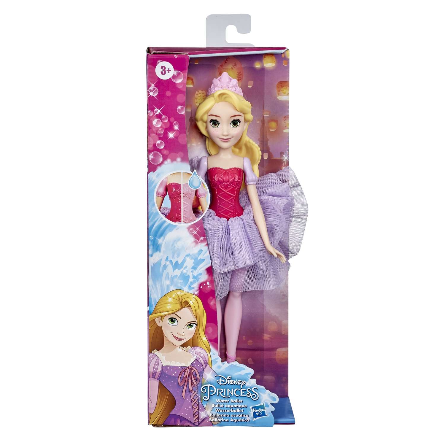 Кукла Disney Princess Hasbro Водный балет Рапунцель E98785L0 E98495L0 - фото 2