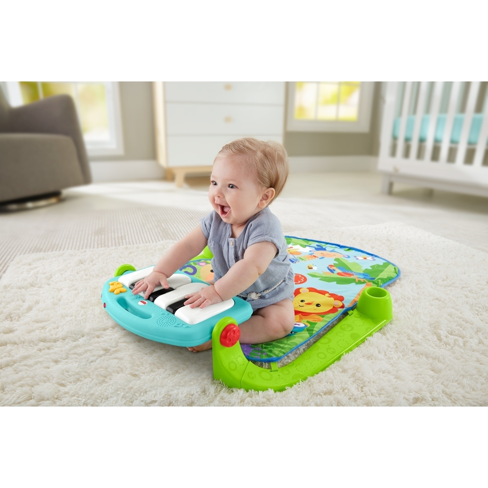 Коврик игровой Fisher Price пианино - фото 16